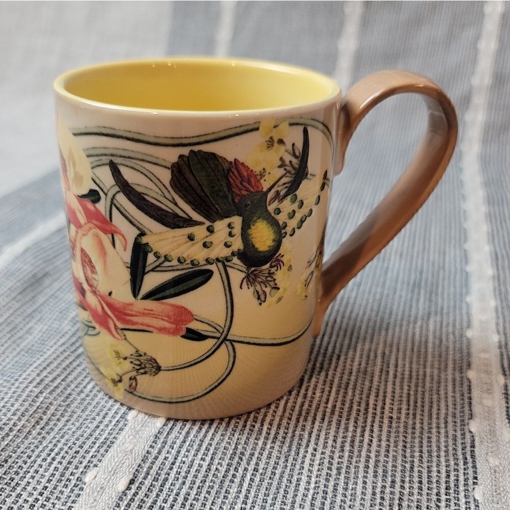 ANTHROPOLOGIE Hummingbird Coffee Mug - Picture 4 of 8
